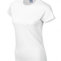 SKT047 white 030 short sleeved women' s round neck collar t-shirt 76000L quick personal printed women' s tee breathable tshirts supplier price 45 degree